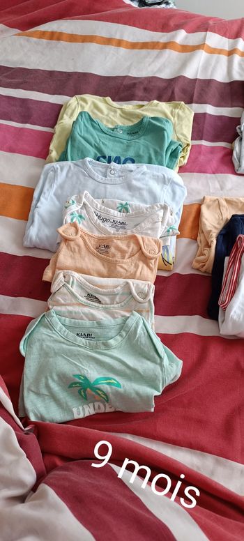 Lot pyjamas 9 mois