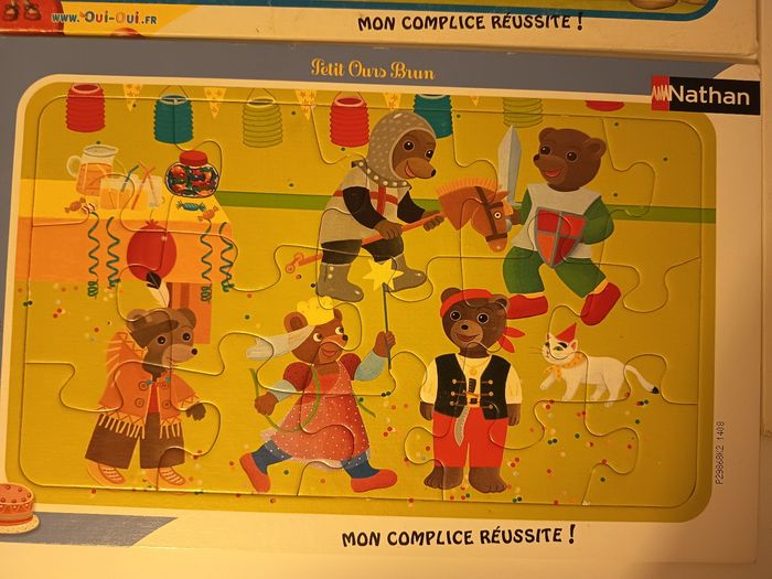 Lot de 3 puzzles mon complice réussite - photo numéro 2