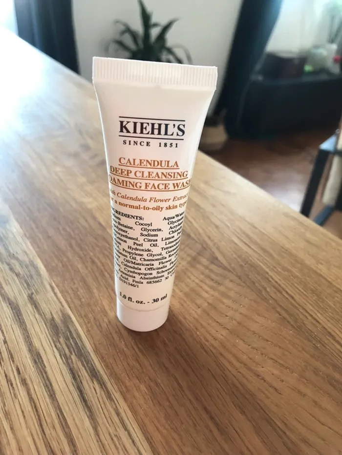 Gel moussant nettoyant visage au Calendula Kiehl’s