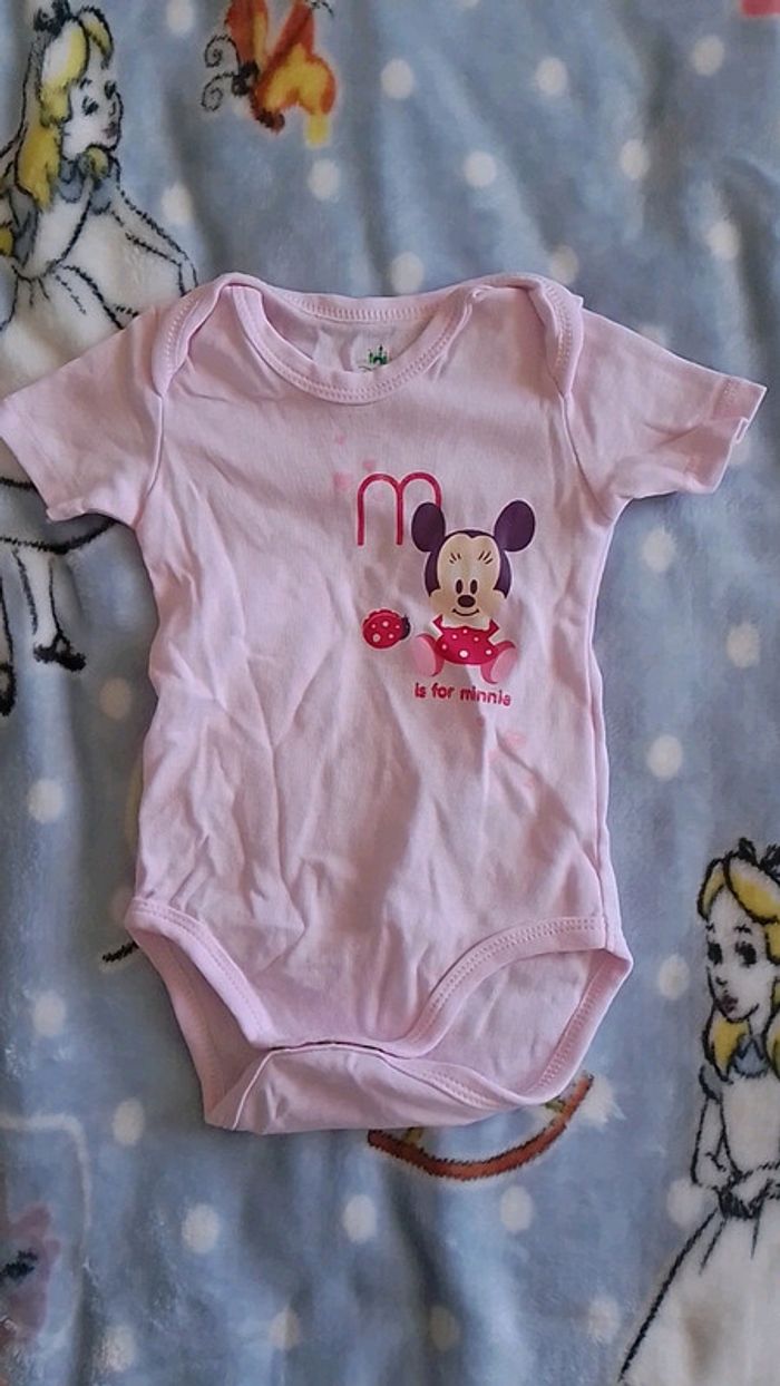 Bodie Disney Minnie 6 mois neuf