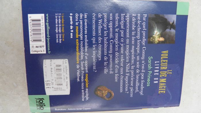 Livre Le voleur de magie - livre 1 - photo numéro 2