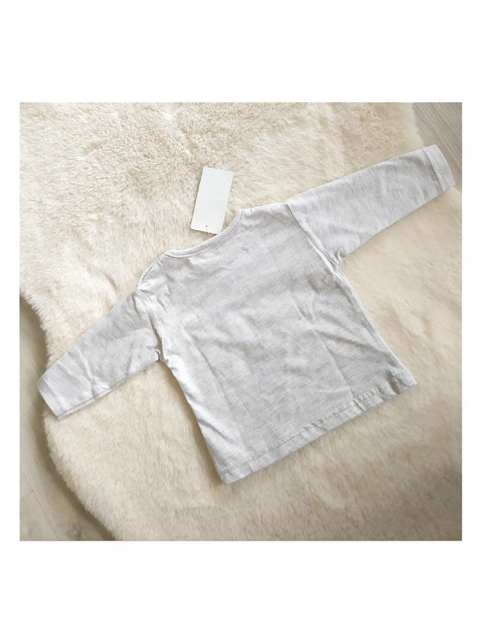 Tee-shirt manches longues bébé 3 mois motif mouton - photo numéro 2