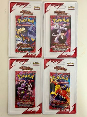 Art set Pokémon ev10 rivalités  destinées