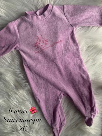 Pyjama 🌺 6 mois 🌺 Sans marque