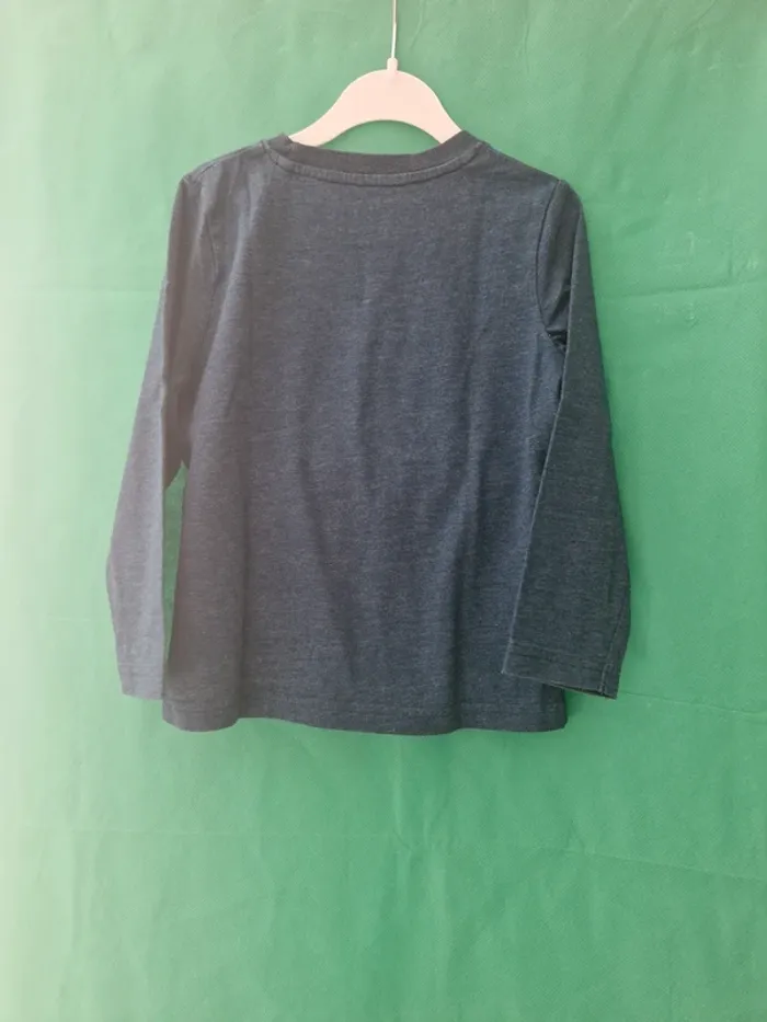T-shirt manches longues 98/104 cm 2-4 ans Lupilu - photo numéro 3