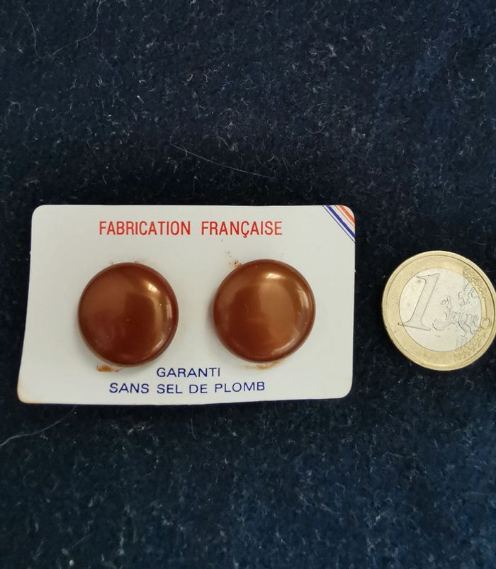 Boucles a clips nacrés - photo numéro 2