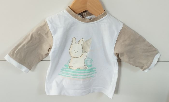 T-shirt ML garçon 3 mois influx