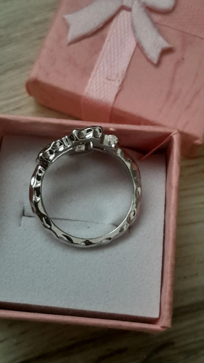 Bague croix, argentée, style Bohème, taille 56 - photo numéro 3