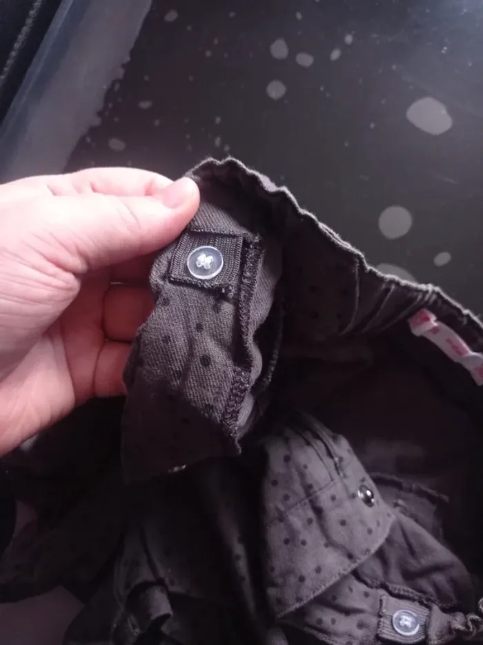 Short gris foncé élastique - photo numéro 5
