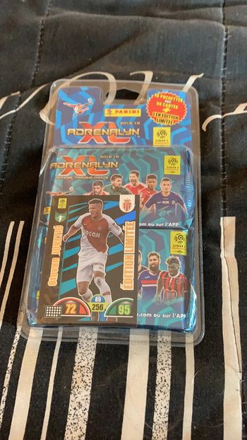 Pochette stickers panini adrénalyn 2018-19