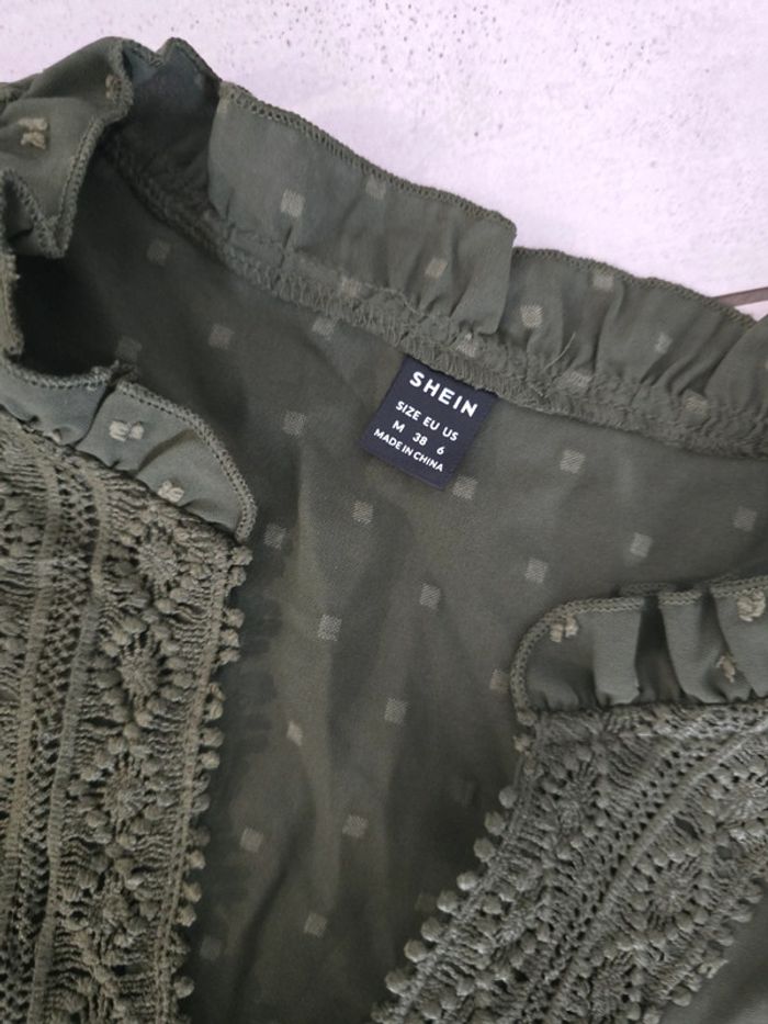 Blouse femme kaki 38 - photo numéro 3