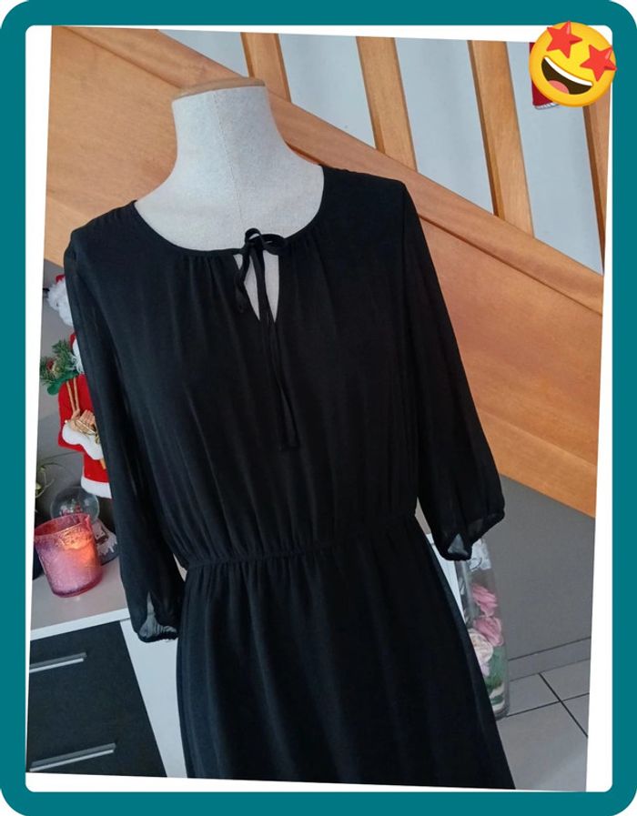 Robe Chic Noire Taille XL🌿💝 - photo numéro 5