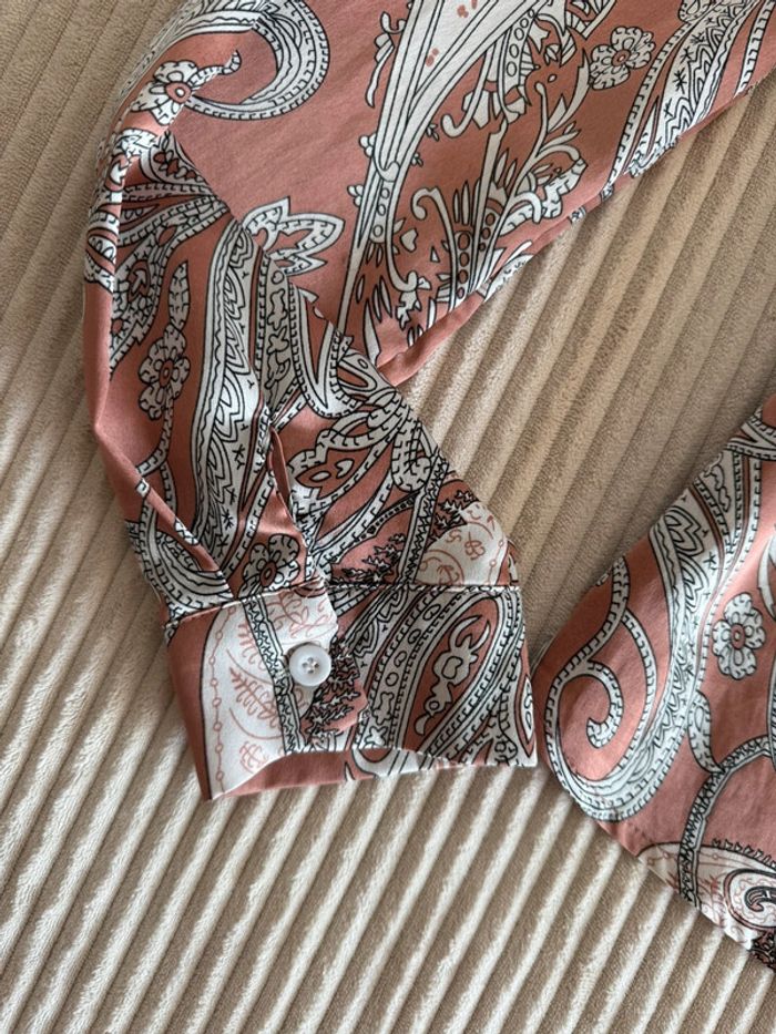 Chemise satinée à motif - photo numéro 6