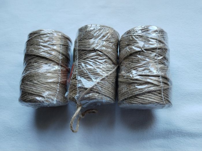 Lot de 3 Bobines fil de Jute - photo numéro 5