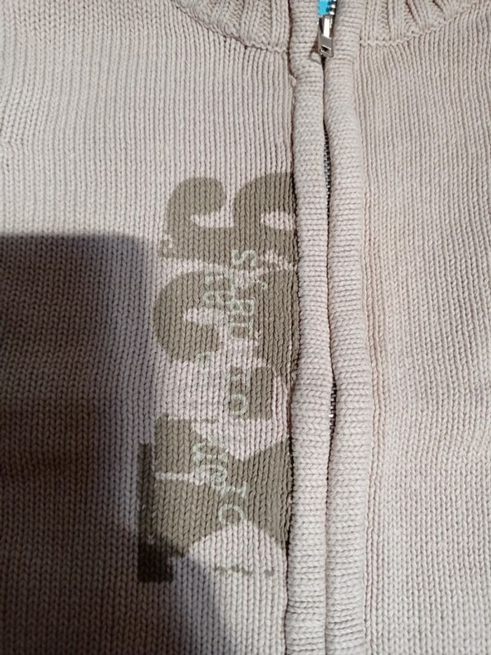 Gilet marron clair - photo numéro 2