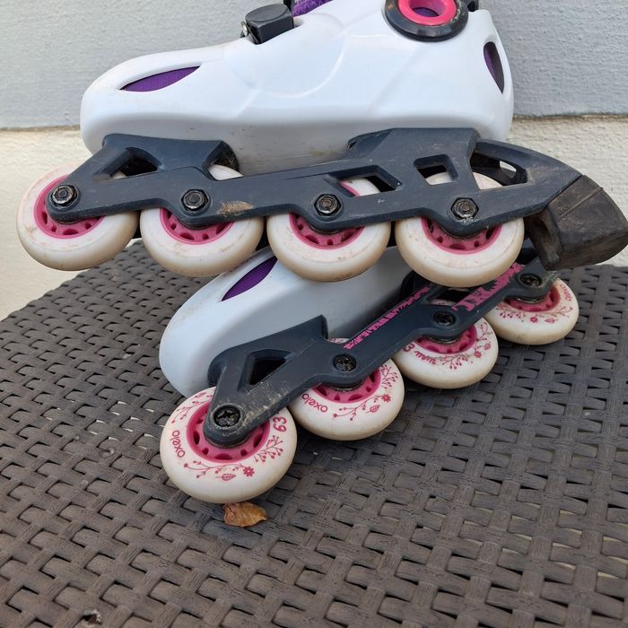 Roller enfant Decathlon Oxelo Play5 taille 30-32 - photo numéro 3