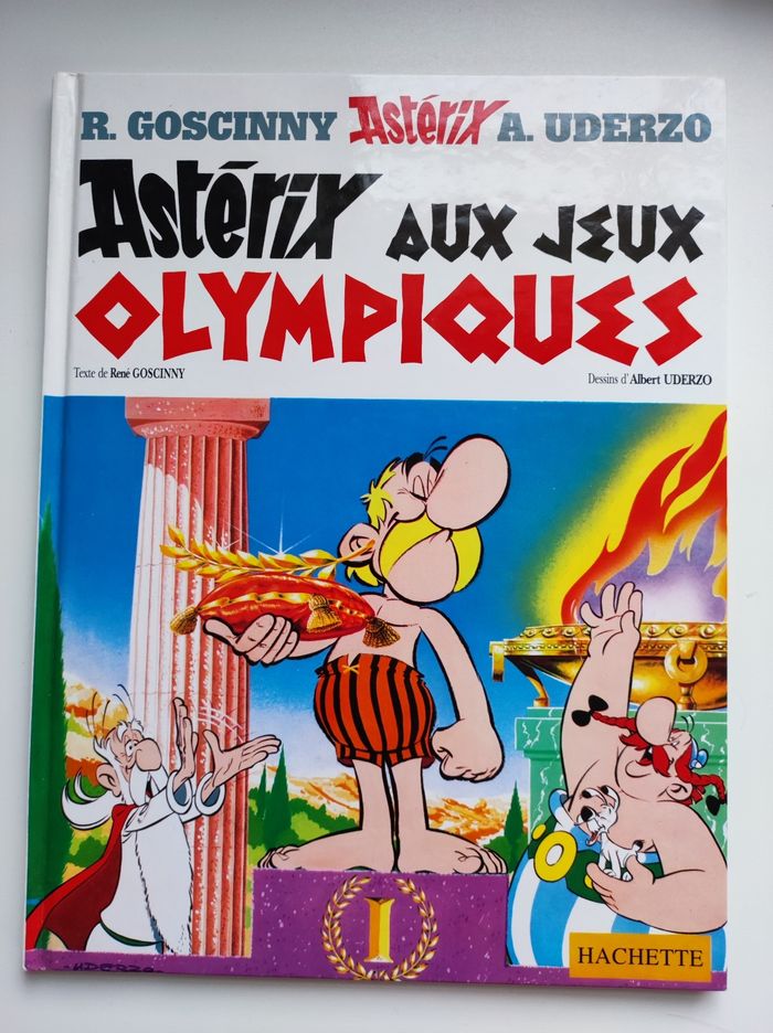 Bd Astérix aux jeux olympiques