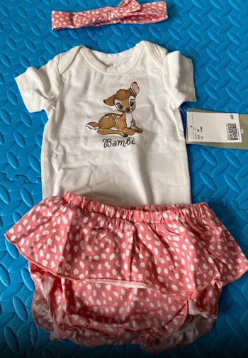 Ensemble 3 pièces Bambi H&M Taille 6 M
