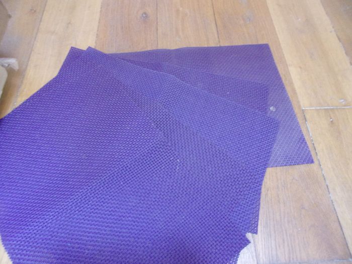 Set de table violet - photo numéro 4