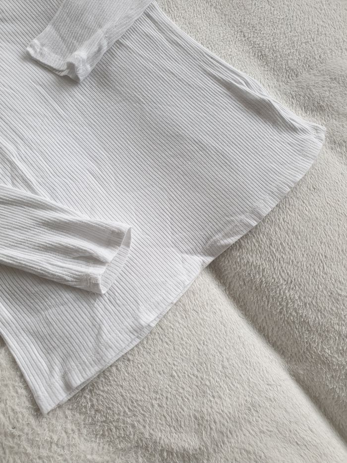 Petit pull femme blanc L - photo numéro 3