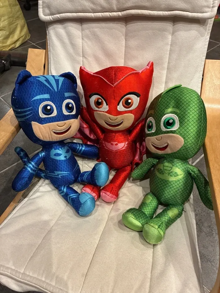 Lot de peluches pyjamasque - photo numéro 2