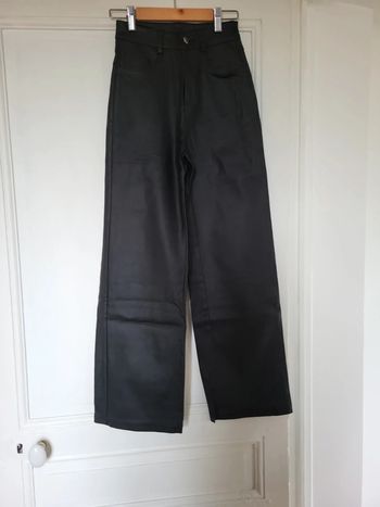 pantalon effet simili
