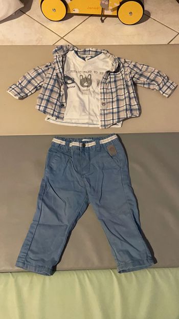 Ensemble 3 pièces 6 mois