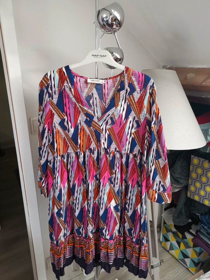 Robe Naf Naf multicolore T38