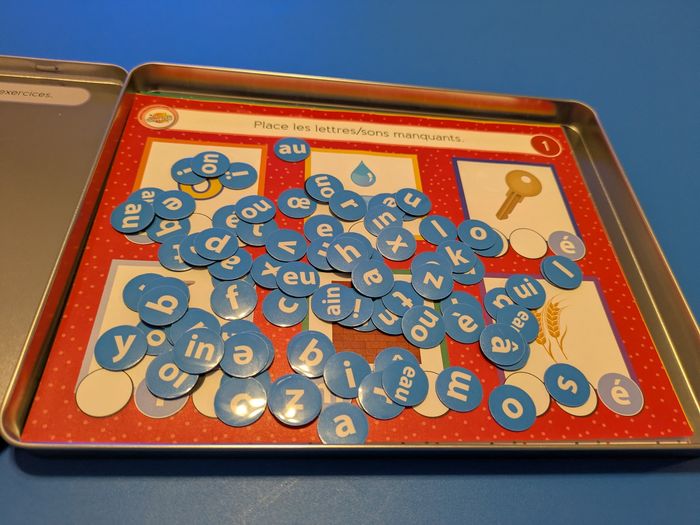 Jeu éducatif  "J'apprends les mots " avec des aimants - photo numéro 7