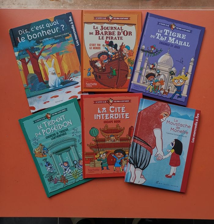 Lot de 6 livres Happy Meal McDonald's