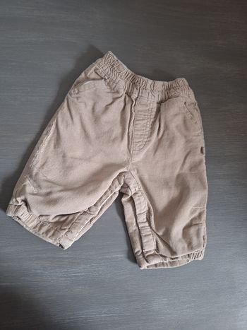 Pantalon velours