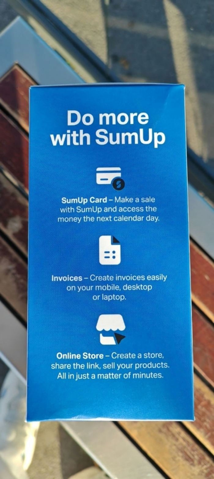 Sum up TPE Terminal de paiement sans fil avec dock support de charge inclus Neuf - photo numéro 4