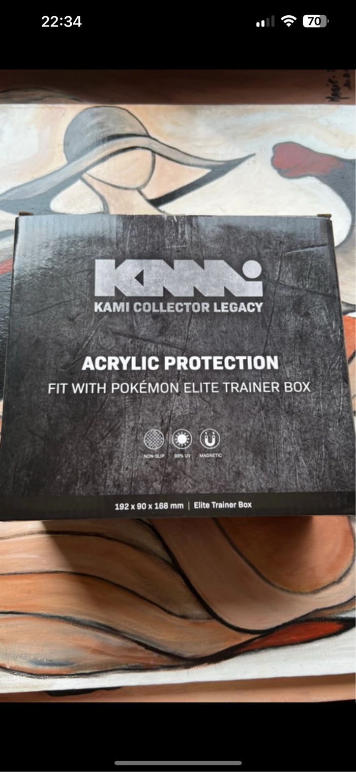 Protection acrylique Pokémon pour ETB