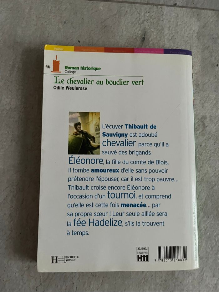 Le chevalier au bouclier vert de Odile Weulersse - photo numéro 2