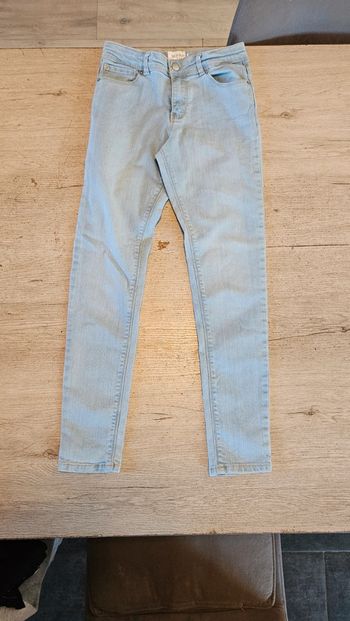 Jean s bleu clair, skinny, éco collection, Kiabi, 12 ans, nickel