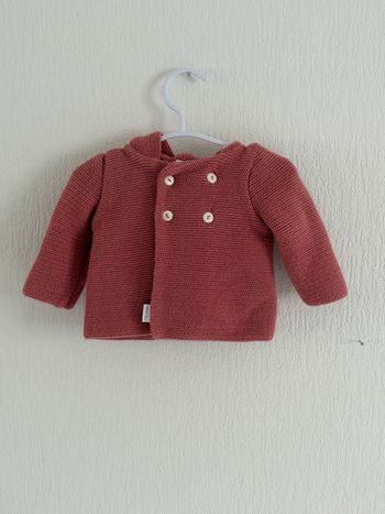 Veste P’tit Bisous - 1-3mois