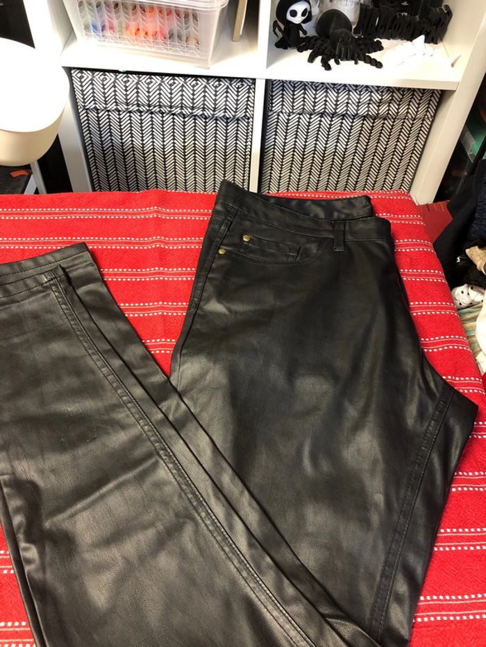 Pantalon faut cuir - photo numéro 2