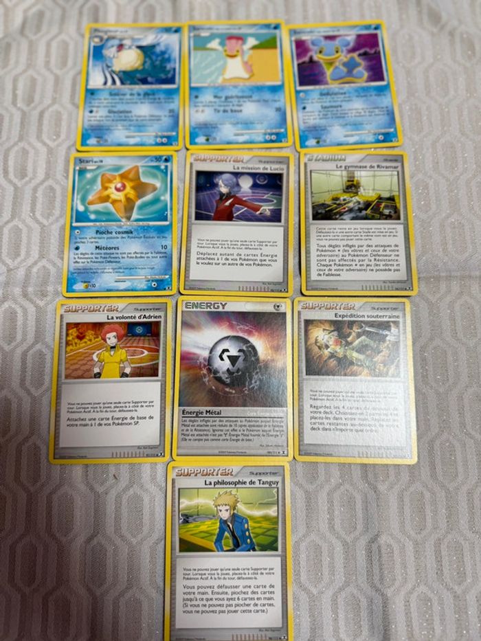 Lot de 20 cartes Pokémon série Platine Rivaux Émergeants #3 - photo numéro 3