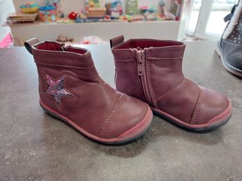 paire de bottines fille pointure 22