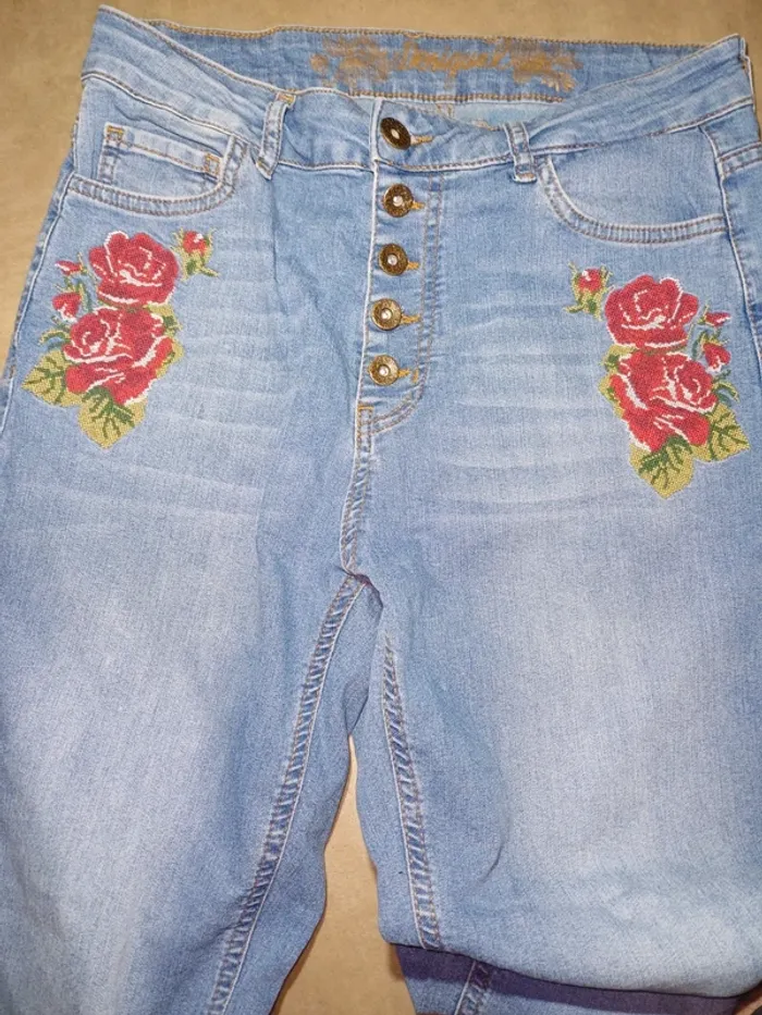Jeans Skinny Desigual - photo numéro 4