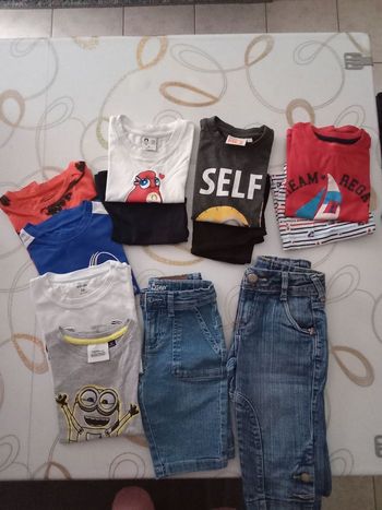 Petit Lot vêtements été 5 ans garçon 