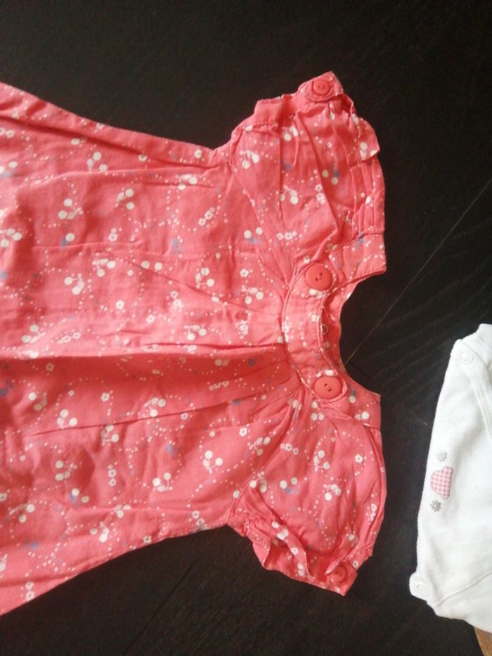 Ensemble Tunique et Pantacourt Petit Kimbaloo 3 mois - photo numéro 2