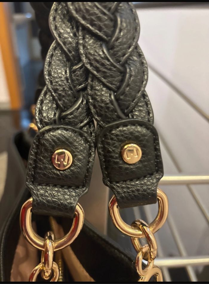 Sac à main Liu Jo M Satchel noir - photo numéro 4