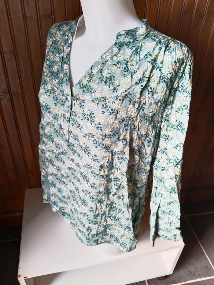 Jolie blouse tunique femme marque Melya Melody taille 46 48 - photo numéro 5