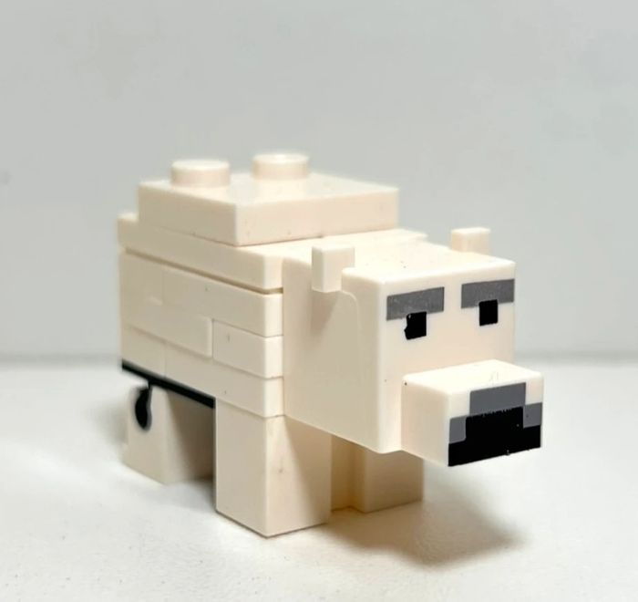 Figurines Minecraft ours type lego