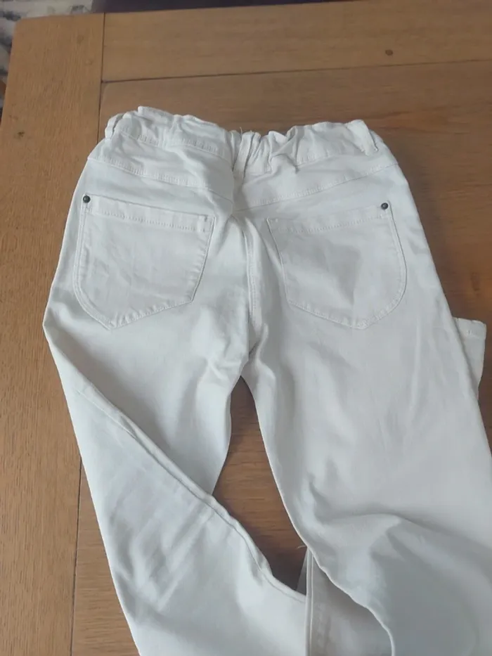 Jean's skinny blanc 12 ans kiabi - photo numéro 2