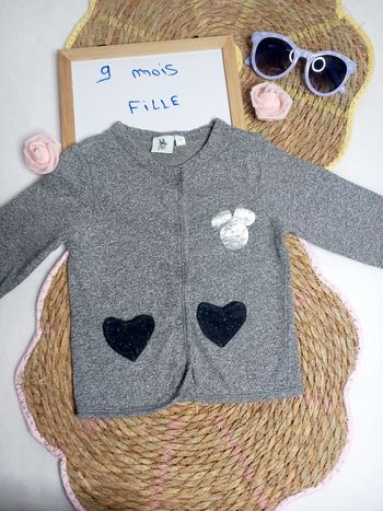 Gilet fille 👧 9 mois
