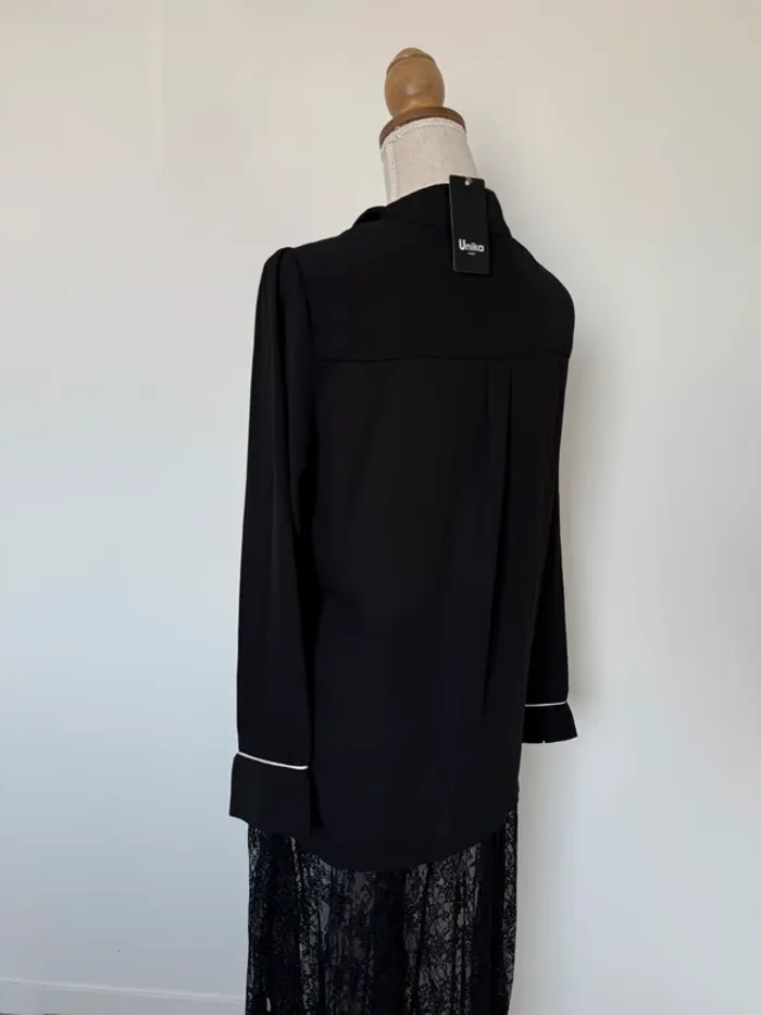 Chemise blouse camisa Overhemd Camicia blusa Camicetta folder oversize top maillot haut maglia - photo numéro 2