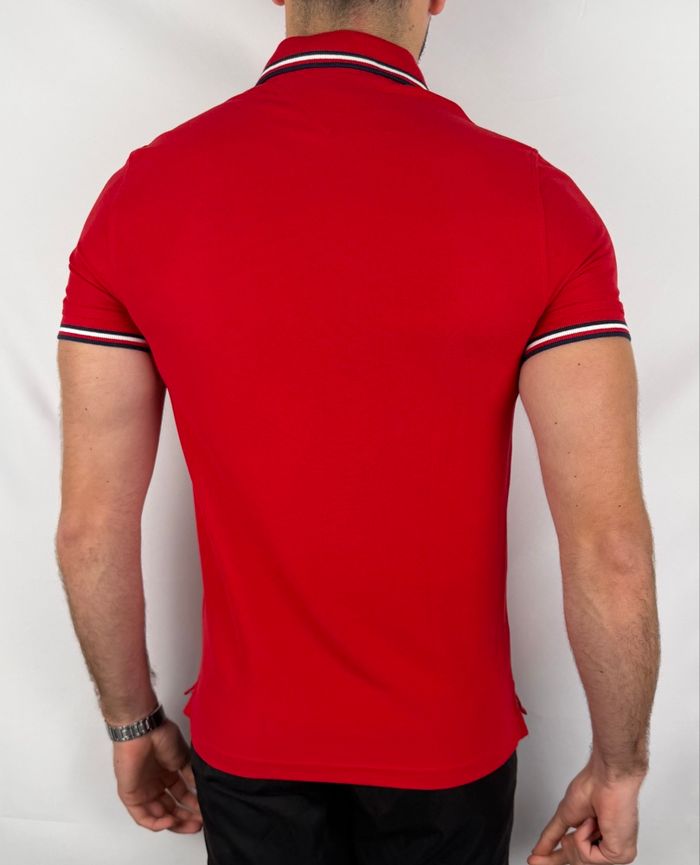 Polo Tommy Hilfiger Rouge S - photo numéro 2