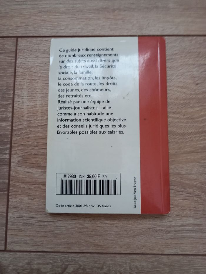 Livre le guide juridique 1998 - photo numéro 2